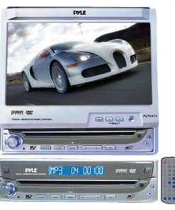 Touch Screen 7" Motorized TFT-LCD Monitor w/DVD/CD/MP3 Player & AM/FM Receiver (RBPLTSN74)