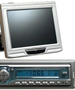 In-Dash Motorized Flip-Up 5.6'' LCD Monitor & AM/FM TV Tuner (RBPLTV56R)