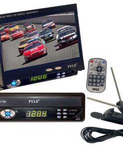 7" TFT Single DIN Motorized Monitor With Tv-Tuner (RBPLTV74R)