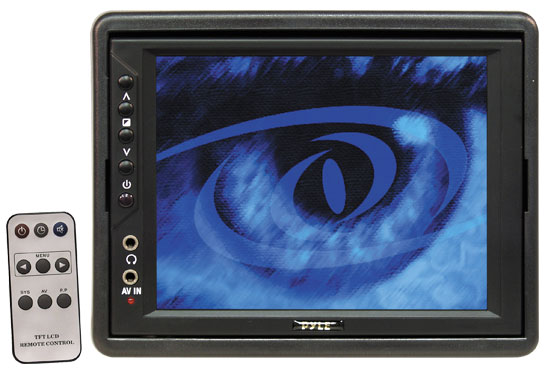 6'' TFT/LCD Monitor w/Headrest Frame & Stand Bracket (RBPLVSHR6)