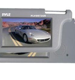 Pair of 7'' TFT/LCD Left & Right Sun Visor Monitors (Grey) (RBPLVSR72GR)