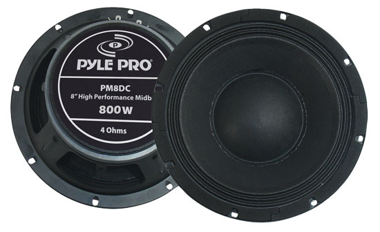 8'' High Power High Performance Midbass Driver Speaker (PM8DC)