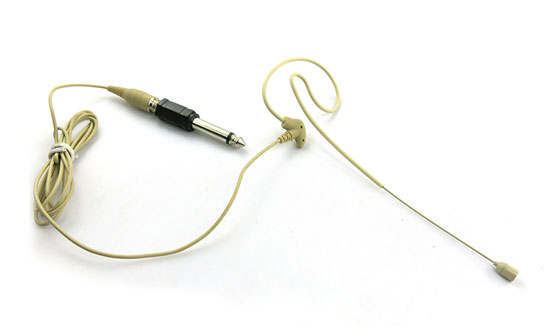 Ear-Hanging Omni-Directional Microphone, Omni-Directional (for Standard 3.5mm Systems) (PMEM14)