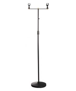 Universal Dual-Holding Microphone Stand - Height  Adjustable (PMKS18)