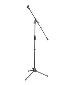 Universal Microphone Stand Mic Mount Holder, Height & Boom Extension Adjustable (PMKS2)