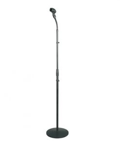 Universal Microphone Stand - Mic Mount Holder with Adjustable Gooseneck (PMKS32)