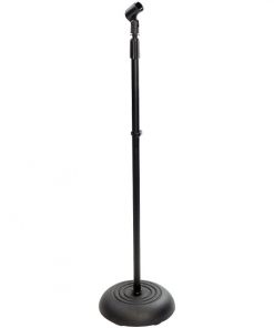 Compact Base Black Microphone Stand (PMKS5)
