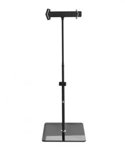 Secure & Anti-Theft Key Lock Tablet Floor Stand Holder with Adjustable, Bendable, Rotating Swivel Gooseneck, USB Charge Port & Sturdy Tempered Glass Base for iPad, Kindle, Android, eReader, Samsung Galaxy, Nexus, etc. (PMKSPAD6LK)