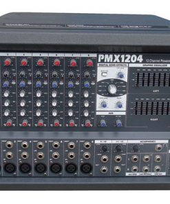 12 Channel Powered 600 Watts PA Mixer/Amplifier (RBPMX1204)