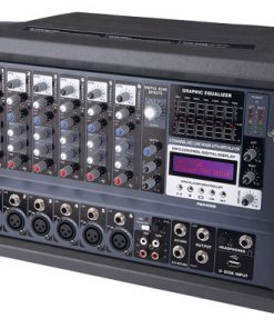 6 Channel 600 Watts Powered Mixer w/MP3 & USB Input (RBPMX408M)