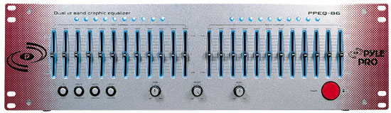 Dual Channel 12 Band Graphic Equalizer (RBPPEQ86)