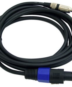 15ft. 12 Gauge Professional Speaker Cable Compatible With Speakon Connector to 1/4'' Male (PPSJ15)