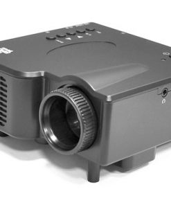 Multimedia Home Theater Mini Projector with HDMI, AV, VGA Inputs, SD Memory Card and USB Flash Readers, Works with Laptop, PC, DVD, Gaming Consoles, etc. (RBPRJG45)