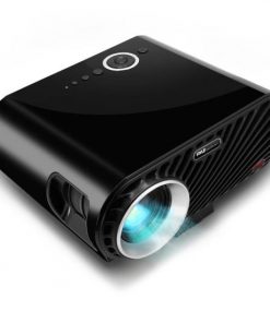 Compact Color Pro Digital Projector, HD 1080p Support, Built-in Speakers, HDMI/USB/VGA (PRJLE64)