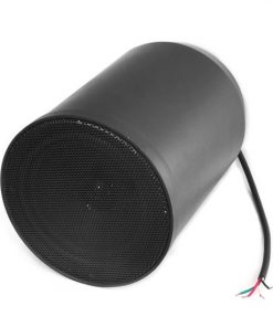 6.5'' 40 Watt Ceiling Hanging Pendant Speaker w/ 70V Transformer (Black) (PRJS66B)