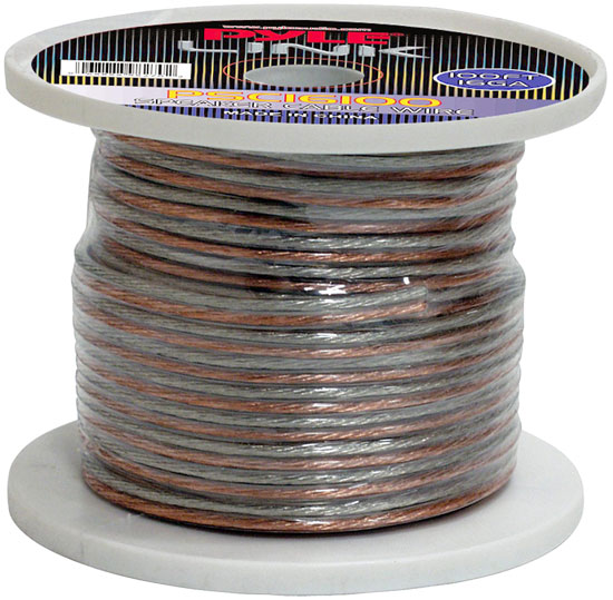 16 Gauge 100 ft. Spool of High Quality Speaker Zip Wire (PSC16100)
