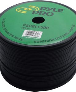 500Ft 12 AWG Spool Speaker cable With Rubber Jacket (PSCBLF500)