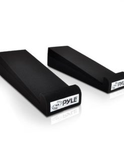 Acoustic Sound Isolation Dampening Recoil Stabilizer Speaker Risers (for Studio Monitor, Subwoofer, Loudspeakers, Shelf Speakers, etc.) 4'' x 12'' (PSI01)