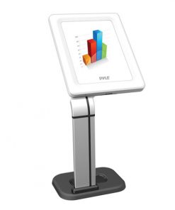 Anti-Theft iPad/Tablet Kiosk Public Display Stand Mount, for Tabletop, Desktop, Counter, etc. (Works with iPad Generations 2, 3, 4, iPad Air, iPad Air 2) (PSPADLK14)