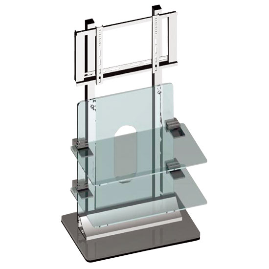 36"-42" Flat Panel TV Wall Unit with Acrylic & Steel Shelf (PSPSF103)