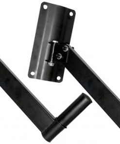 Dual Universal Adjustable Wall Mount Speaker Bracket Stand Holders with Swivel/Angle Adjustment (PSTND6)