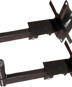 Dual Universal Wall Mount Speaker Bracket Stand Mount Holders, Adjustable (PSTND7)
