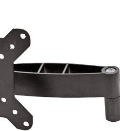 Universal TV Wall Mount Stand Holder, Fits TVs up to 27'', Dual Swinging TV Arms, Swivel & Tilt Adjustable (Works with HD, Plasma, LCD, LED, Smart, 3D, Flat Panel TV Screens) (PSWLB273)