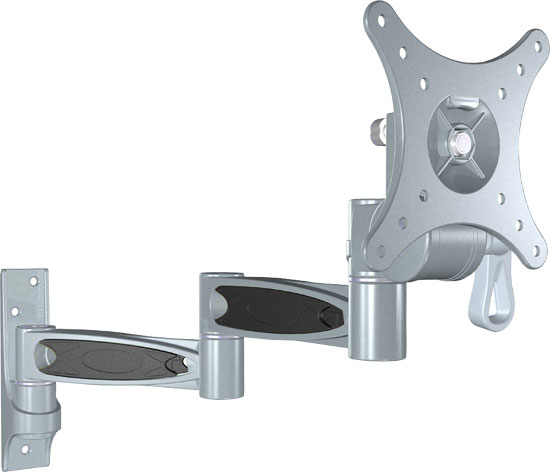 10-24'' Universal Triple Arm Swivel/Articulating LCD TV Wall Mount (PSWLB371)