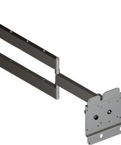 23'' - 37'' Dual Arm Flat Panel TV Adjustable Cantilever Wall Mount Brackets (PSWS123)
