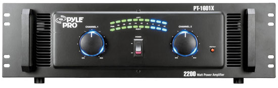 2200 Watt Professional DJ Power Amplifier (RBPT1601X)