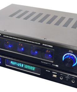 19'' Rack Mount 2000 Watt AM/FM Multi Source Receiver & Vacuum Tube Amplifier with built in Pre-Amp. (RBPTVT790A)