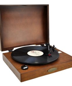 Classic Retro USB Phonograph/Turntable With Aux-Input Jack (Tan) (RBPVNTT1T)