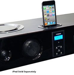 5-Way 240 Watt Multi-Source Sound Bar Integrated I-Pod Dock w/ FM Tuner (RBPVSB300)