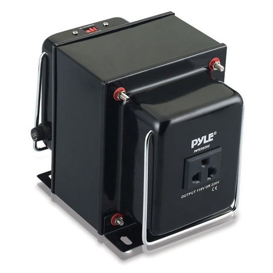 Step Up and Step Down 2000 Watt Voltage Converter Transformer with USB Charging Port - AC 110/220V (RBPVTC2020U)