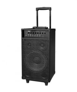 Wireless Portable Bluetooth PA Speaker System, Built-in Rechargeable Battery, Wireless Microphone, 800 Watt (PWMA1050BT)