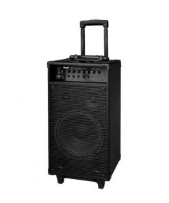 Wireless Portable Bluetooth PA Speaker System, Built-in Rechargeable Battery, Wireless Microphone, iPod Dock, 800 Watt (PWMA1080IBT)