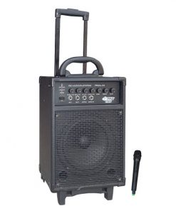 300 Watt VHF Wireless Battery Powered PA System W/Echo (PWMA330)