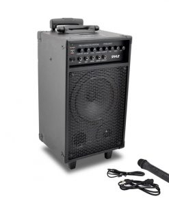 500W VHF Wireless Portable PA System /Echo W/Ipod Dock (RBPWMA860I)