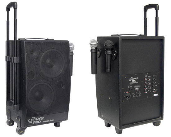 500W VHF Wireless Battery Powered PA System (RBPWMA900)