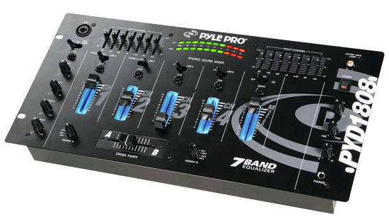 19'' Rack Mount 4 Channel Professional Mixer (RBPYD1808)