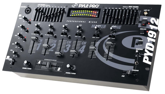 19'' Rack Mount 4 Channel Professional Mixer (RBPYD1912)