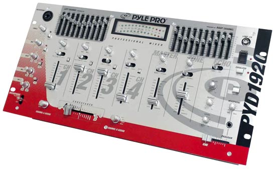 19'' Rack Mount 4CH Professional Mixer with Digital Echo (RBPYD1920)