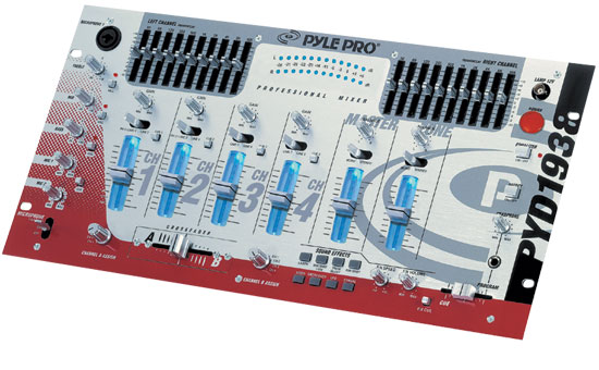 19'' Rack Mount 4CH Professional Mixer with SFX (RBPYD1938)