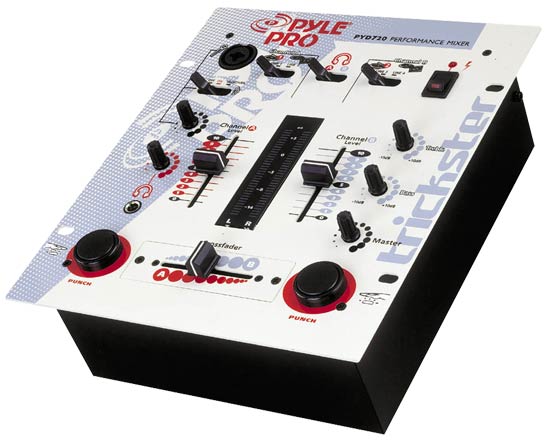 7'' Two Channel Scratch Performance Mixer with Punch (RBPYD720)