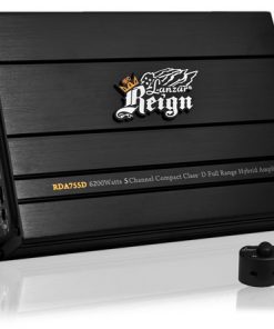 Reign 6200 Watts 5 Channel Compact Class-D Full Range Hybrid Amplifier (RDA755D)