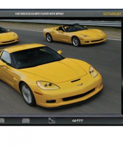 7'' TFT Touch Screen DVD/VCD/CD/MP3/CD-R/USB/AM/FM/RDS Receiver with Bluetooth System (SD76MUBT)
