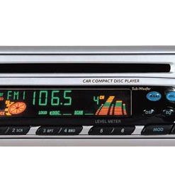 AM/FM-MPX Receiver Compact Disc Player w/Electronic Detachable Face (RBVBD300)