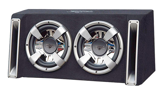 Vector 2000 Watts Dual 10'' Slim Designed Bass Box Enclosure (VCHB210)