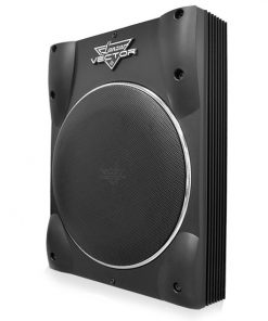 Vector 8'' Ultra Slim 600 Watt  High Power Amplified Subwoofer Enclosure (RBVCTBS8)
