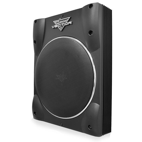 Vector 8'' Ultra Slim 600 Watt High Power Amplified Subwoofer Enclosure (RBVCTBS8)